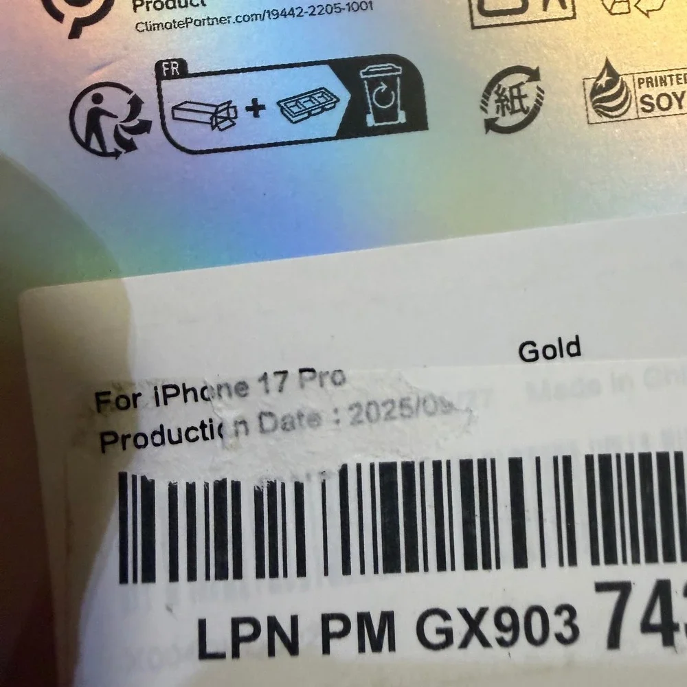 NWT CASEKOO iPhone 17 Pro Case Rose Gold Sparkle MagSafe 360 Stand‎